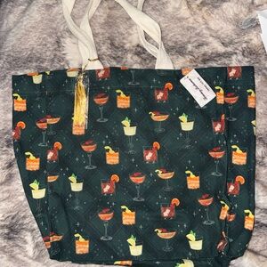 Tommy Bahama Cocktail Print Tote Bag